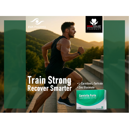 CARNIVITA FORTE DIETARY SUPPLEMENT ( L-CARNITINE L-TARTRATE 1000 MG + ZINC GLUCONATE 50 MG ) 30