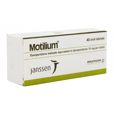 MOTILIUM 10 MG ( DOMPERIDONE ) 40 ORAL TABLETS