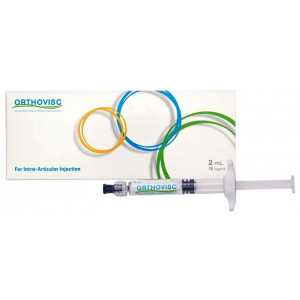 ORTHOVISC 15 MG / ML ( SODIUM HYALURONATE ) INTRA-ARTICULAR PREFILLED SYRINGE 2 ML