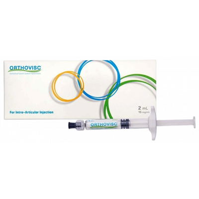 ORTHOVISC 15 MG / ML ( SODIUM HYALURONATE ) INTRA-ARTICULAR PREFILLED SYRINGE 2 ML