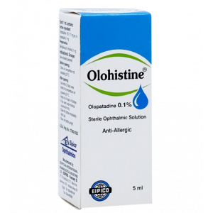 OLOHISTINE 0.1% ( OLOPATADINE ) EYE DROPS 5 ML