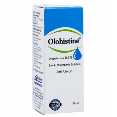 OLOHISTINE 0.1% ( OLOPATADINE ) EYE DROPS 5 ML