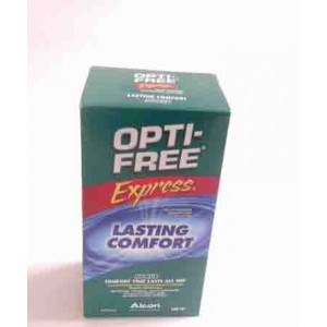 OPTI-FREE EXPRESS solution (boric acid + edetate disodium + sodium borate+ sodium chloride + tetronic +polyquad+ aldox ) 120 ml 