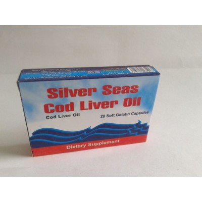 silver seas cod liver oil 20 capsules ( cod liver oil ) 