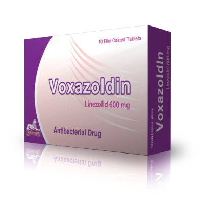 VOXAZOLDIN 600 MG (LINEZOLID ) 10 FILM COATED TABLETS