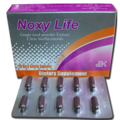 NOXY LIFE ( GRAPE SEEDS EXTRACT + CITRUS BIOFLAVONOIDS ) 20 CAPSULES