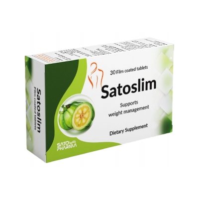 SATOSLIM WEIGHT MANAGEMENT DIETARY SUPPLEMENT 30 FILM-COATED TABLETS