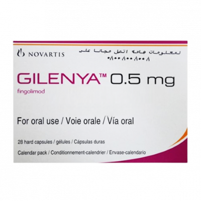 GILENYA ® 0.5 MG ( FINGOLIMOD ) 28 HARD CAPSULES