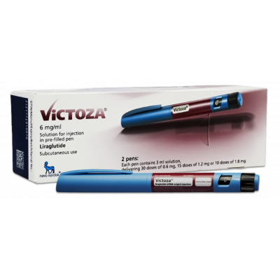VICTOZA 6 MG / ML ( LIRAGLUTIDE ) SOLUTION FOR SUBCUTANEOUS INJECTION 2 PRE-FILLED PEN X 3 ML