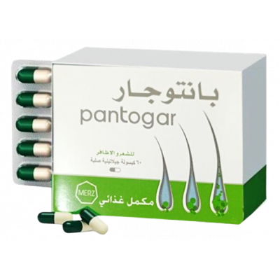 PANTOGAR ® FOR HAIR AND NAILS DIETARY SUPPLEMENT 60 CAPSULES