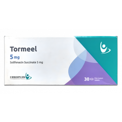TORMEEL 5 MG ( SOLIFENACIN SUCCINATE ) 30 FILM-COATED TABLETS