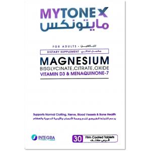 MYTONEX FOR NORMAL CLOTTING, NERVES, BLOOD VESSELS & BONE HEALTH DIETARY SUPPLEMET — 30 FILM-COATED TABLETS