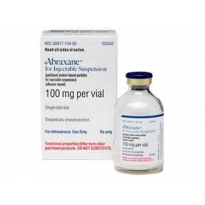 ABRAXANE 100 MG ( PACLITAXEL PROTEIN-BOUND PARTICLES ) FOR IV USE VIAL