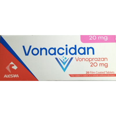 VONACIDAN 20 MG ( VONOPRAZAN ) 20 F.C.TABLETS