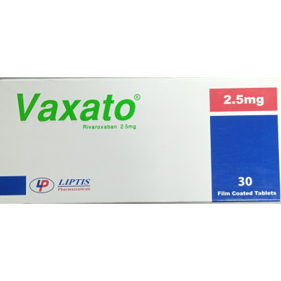 VAXATO 2.5 MG  ( RIVAROXABAN ) 30 TABLETS