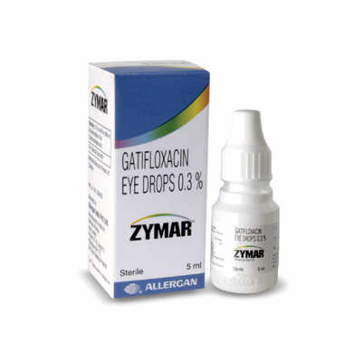 ZYMAR 0.3% ( GATIFLOXACIN ) EYE DROPS 5 ML