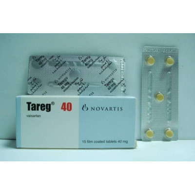 TAREG 40MG ( VALSARTAN)  15 F.C.TABLETS