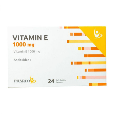 Vitamin E 1000 mg ( Vitamin E ) 24 capsules