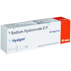 HYALGAN 20 MG / 2 ML ( SODIUM HYALURONATE ) INTRA-ARTICULAR PRE-FILLED SYRINGE