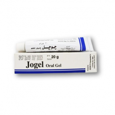 JOGEL ( JOJOBA OIL 10GM/ 100GM + LIDOCAINE HCL 0.5GM/ 100GM ) ORAL GEL 20GM
