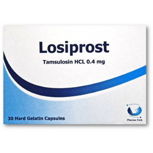 LOSIPROST 0.4 MG ( TAMSULOSIN HCL ) 30 CAPSULES