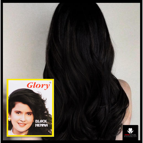GLORY BLACK HENNA HAIR DYE 10 GM SACHET GLORY BLACK HENNA HAIR DYE 10 GM SACHET