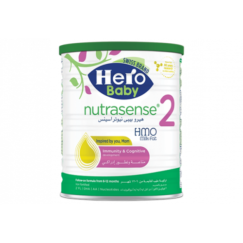 HERO BABY MILK NUTRADEFENSE STAGE 2 FROM 6 TO 12 MONTHS 400 GM