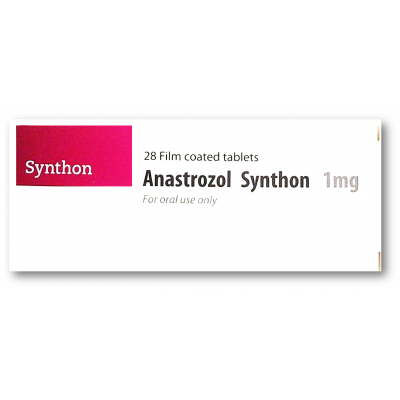 ANASTROZOL SYNTHON 1 MG ( ANASTROZOLE​ ) 28 FILM-COATED TABLETS