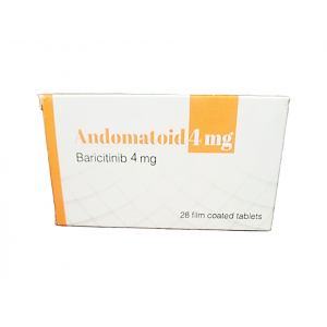 ANDOMATOID 4 MG ( BARICITINIB ) 28 FILM-COATED TABSLETS