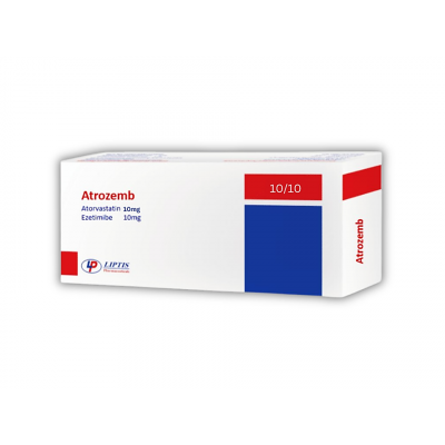 ATROZEMB 10 / 10 MG ( ATORVASTATIN / EZETIMIBE ) 30 FILM-COATED TABLETS