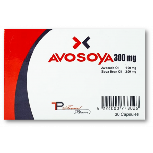 AVOSOYA DIETARY SUPPLEMENT ( AVOCADO OIL 100 MG + SOYA BEAN OIL 200 MG ) 30 CAPSULES