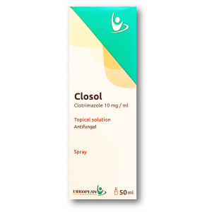 CLOSOL 10 MG / ML ( CLOTRIMAZOLE ) TOPICAL SPRAY 50 ML 