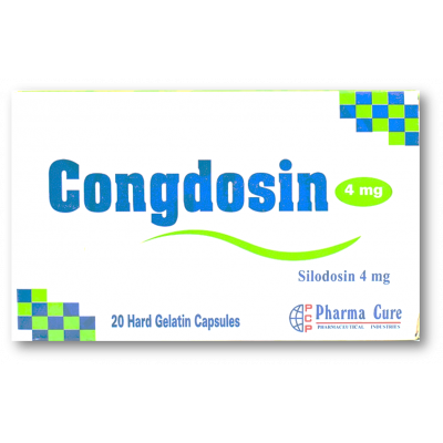 CONGDOSIN 4 MG ( SILODOSIN ) 20 CAPSULES