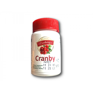 CRANBY DIETARY SUPPLEMENT ( CRANBERRY EXT. 250 MG + LINGONBERRY 250 MG + D-MANNOSE 250 MG + BERBERINE (GOLDEN SEAL) 10 MG + UVA URSI​ 10 MG ) 20 CAPSULES