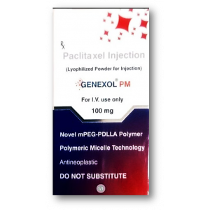 GENEXOL 100 MG ( PACLITAXEL ) LYPOHILIZED POWDER FOR IV USE VIAL