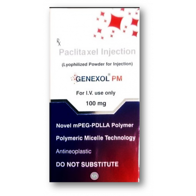 GENEXOL 100 MG ( PACLITAXEL ) LYPOHILIZED POWDER FOR IV USE VIAL