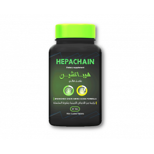 HEPACHAIN DIETARY SUPPLEMENT ( L-LEUCIN 450MG + L-ISOLEUCIN 50MG + L-VALINE 100MG ) 30 FILM-COATED