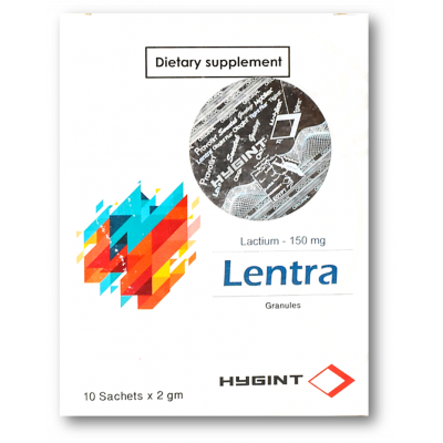 LENTRA LACTIUM 150 DIETARY SUPPLEMENT ( MILK PROTEIN HYDROLYSATE-ALPHA-CASOZEPINE + WHEY PROTEIN ISOLATE ) 10 SACHETS