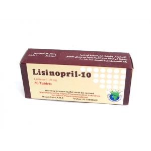 LISINOPRIL-10 ( LISINOPRIL 10 MG ) 30 TABLETS