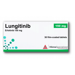 LUNGITINIB 150 MG ( ERLOTINIB ) 30 FILM-COATED TABLETS