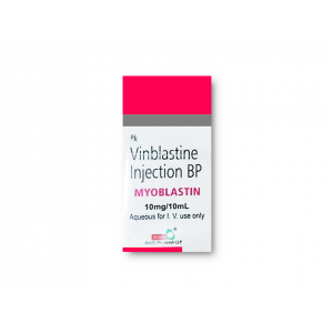 VINBLASTINE 10 MG / 10 ML INJECTION ( VINBLASTINE SULPHATE ) FOR IV USE 10ML VIAL