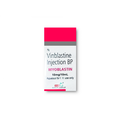 VINBLASTINE 10 MG / 10 ML INJECTION ( VINBLASTINE SULPHATE ) FOR IV USE 10ML VIAL