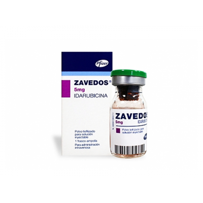 ZAVEDOS 5 MG ( IDARUBICIN ) FOR IV USE VIAL