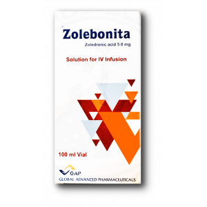 ZOLEBONITA 0.5 MG / ML ( ZOLEDRONIC ACID ) SOLUTION FOR IV INFUSION VIAL 100 ML