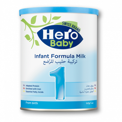 HERO BABY INFANT FORMULA MILK STAGE 1 FROM BIRTH 400 GM