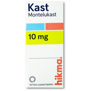 KAST 10 MG ( MONTELUKAST ) 10 FILM-COATED TABLETS