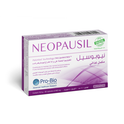 NEOPAUSIL DIETARY SUPPLEMENT ( VITAMIN E 36 MG + RESVERATROL 10 MG + VITAMIN D3 10 MCG ) 30 CAPSULES