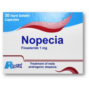 NOPECIA 1 MG ( FINASTERIDE ) 30 CAPSULES