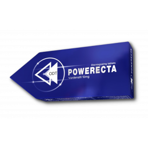 POWERECTA 10 MG ODT ( VARDENAFIL ) 4 DISINTEGRATING TABLETS