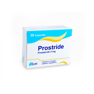 PROSTRIDE 5 MG ( FINASTERIDE ) 30 CAPSULES